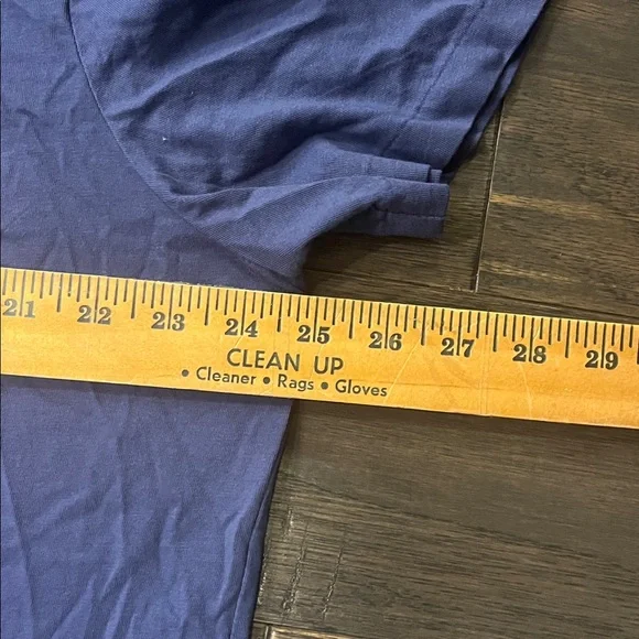 Polo Ralph Lauren Short Sleeve V Neck T Shirt blue new Mens Size XL - Picture 6 of 9